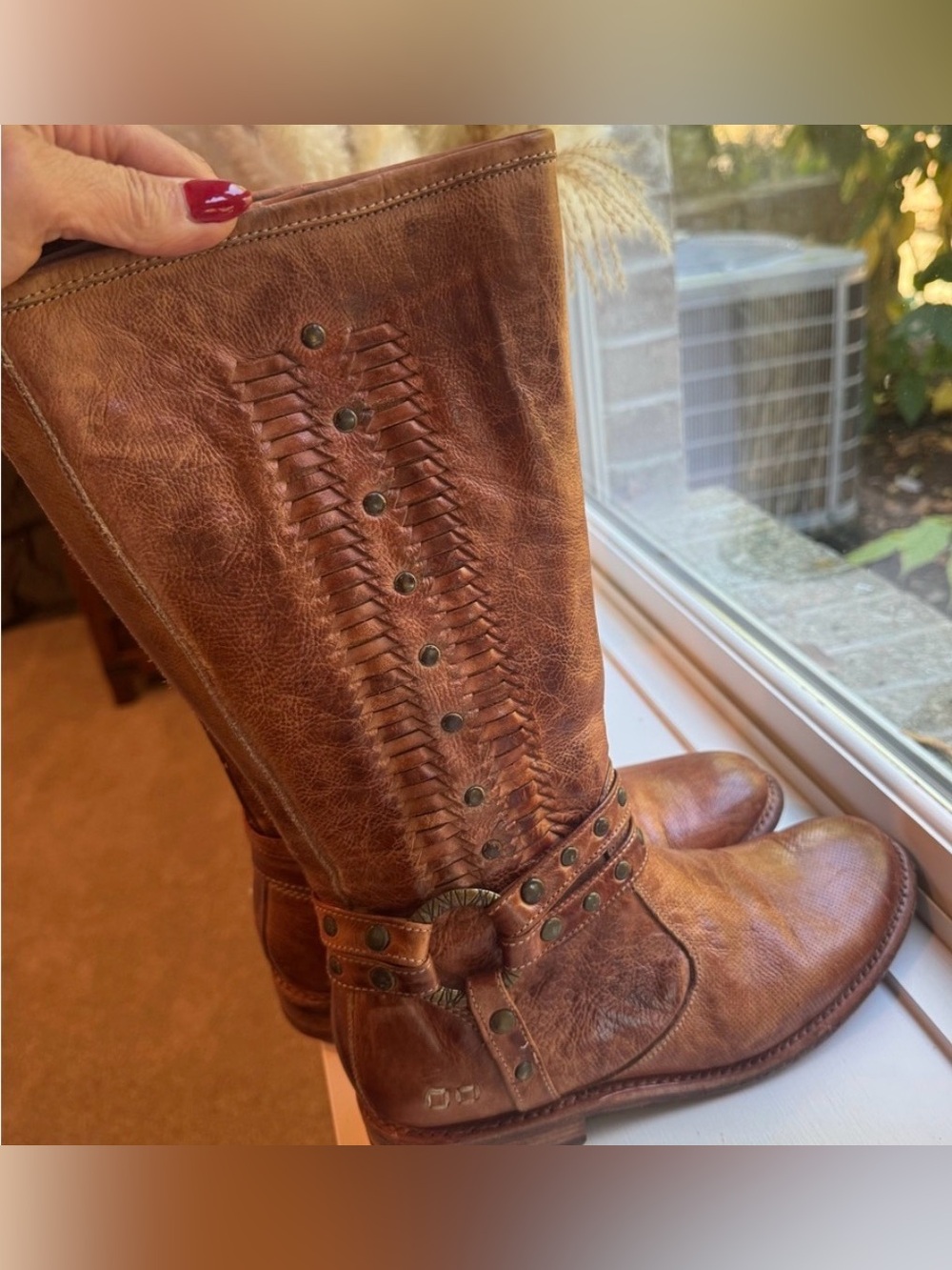 BED|STÜ Manchester Tall Riding Boots Women’s 8 Leather Cobbler Series